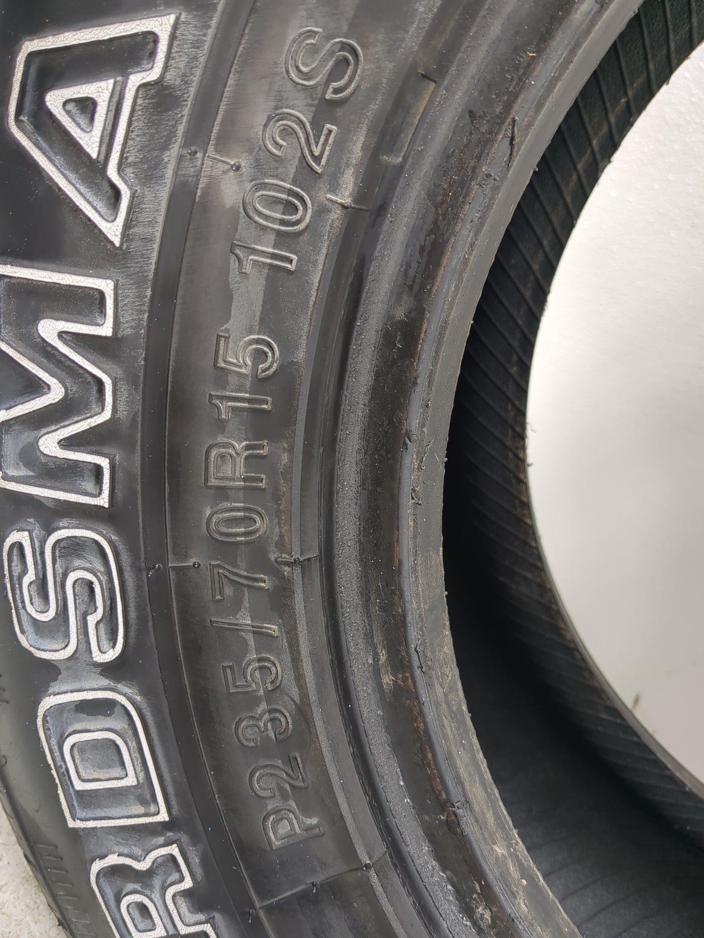 Used Tire 235/70R15 GUARDSMAN RADIAL H/T 102S - Tread Depth 7.5/32 - Oemusedautoparts1.com