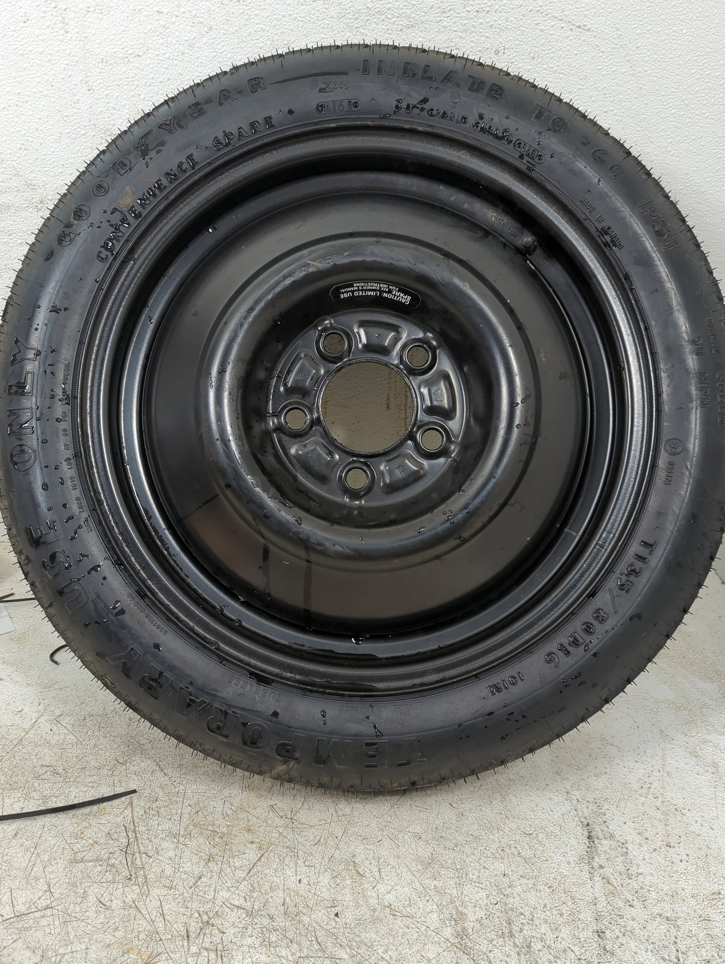 1998-2004 Dodge Intrepid Spare Donut Tire Wheel Rim Oem - Oemusedautoparts1.com