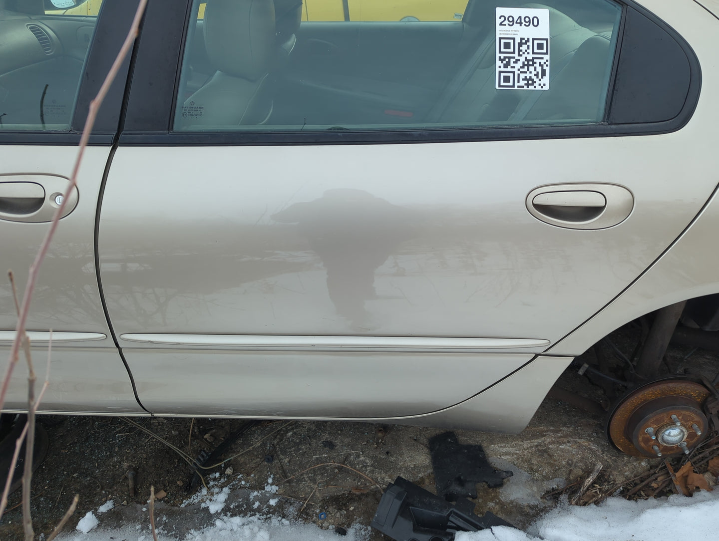 1998-2004 Dodge Intrepid Driver Rear Door Oem - Oemusedautoparts1.com