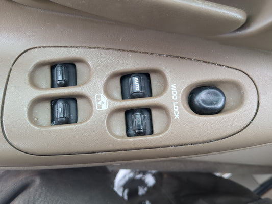 2001-2004 Dodge Intrepid Master Power Window Switch Replacement Driver Side Left Fits Fits 2001 2002 2003 2004 OEM Used Auto