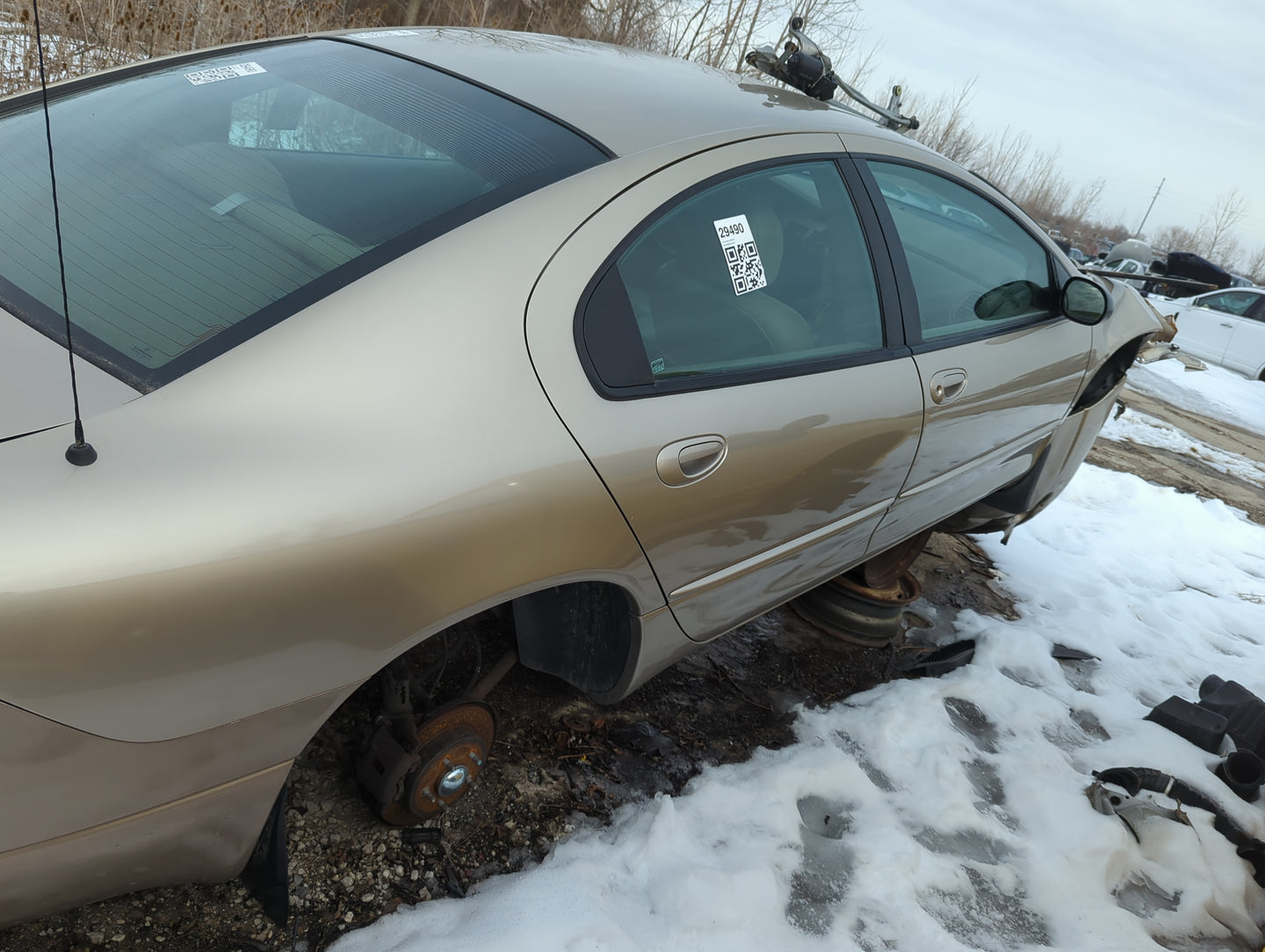 1998-2004 Dodge Intrepid Passenger Rear Door Oem - Oemusedautoparts1.com