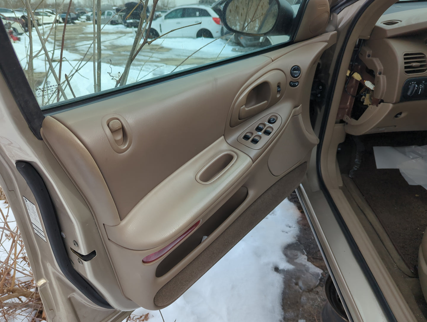 2002 Dodge Intrepid Front Left Driver Interior Door Panel Trim - Oemusedautoparts1.com