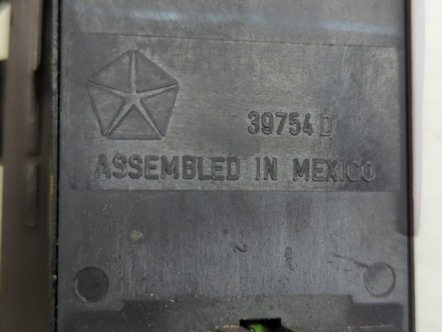 2002-2008 Dodge Ram 1500 Master Power Window Switch Replacement Driver Side Left P/N:39754D Fits OEM Used Auto Parts - Oemus
