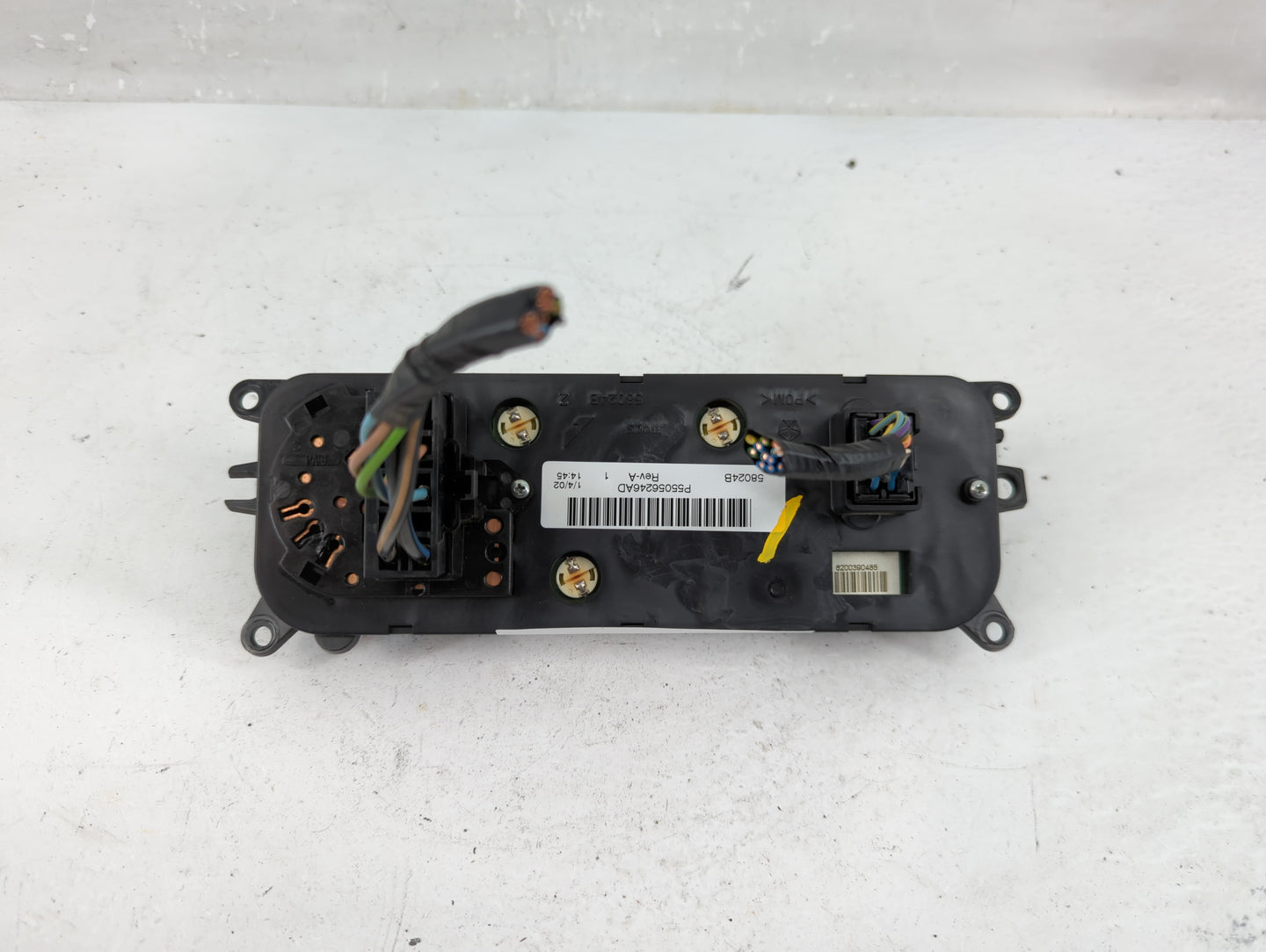 2002 Dodge Ram 1500 Climate Control Module Temperature AC/Heater Replacement P/N:P55056246AD Fits OEM Used Auto Parts - Oemu