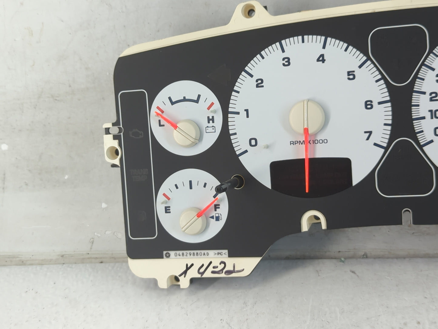 2002 Dodge Ram 1500 Instrument Cluster Speedometer Gauges Fits OEM Used Auto Parts - Oemusedautoparts1.com