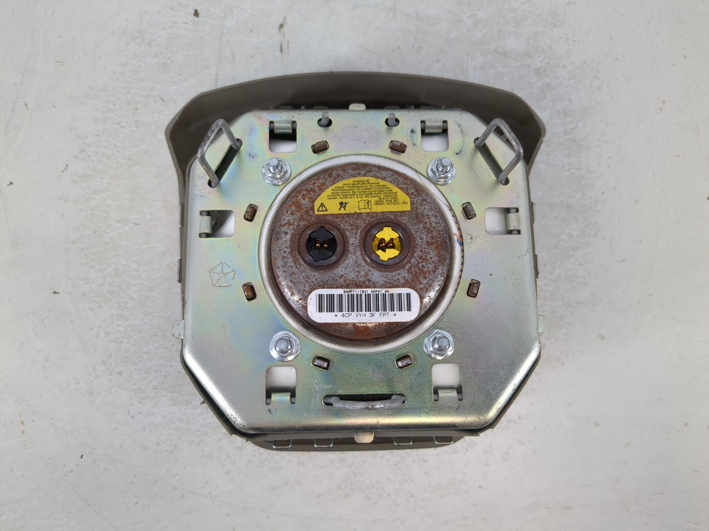 2001-2003 Dodge Ram 2500 Air Bag Driver Left Steering Wheel Mounted P/N:P1EF19BD3AE Fits Fits 2001 2002 2003 2004 OEM Used A