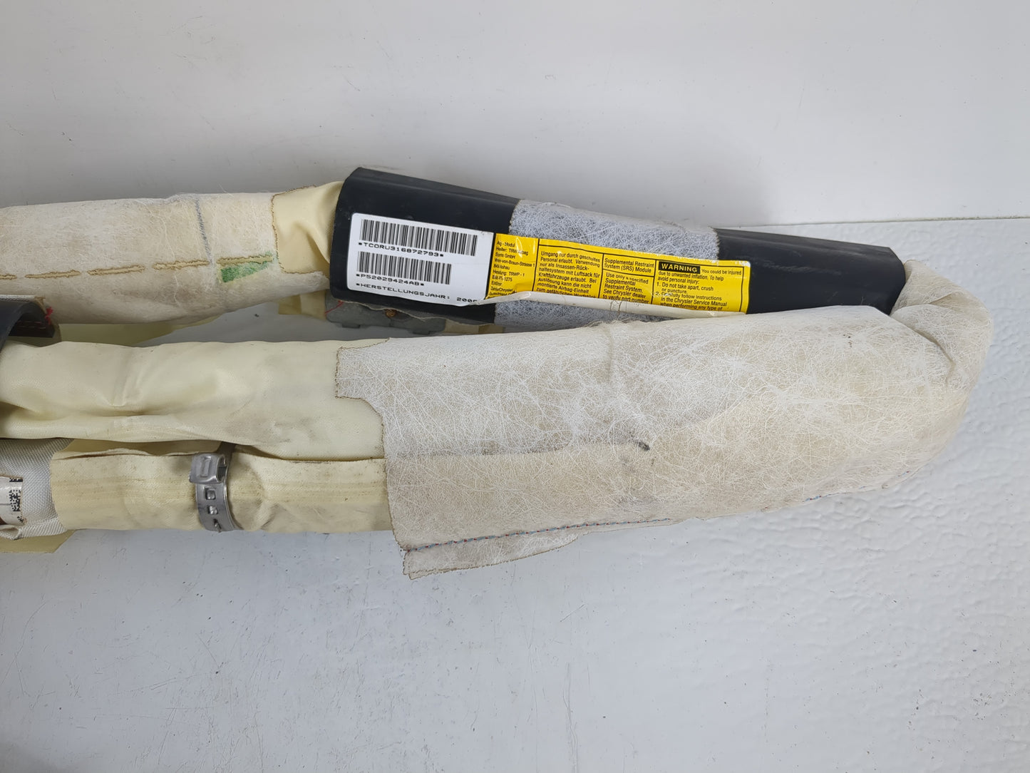 1998-2002 Dodge Ram 2500 Passenger Curtain Air Bag Oem - Oemusedautoparts1.com