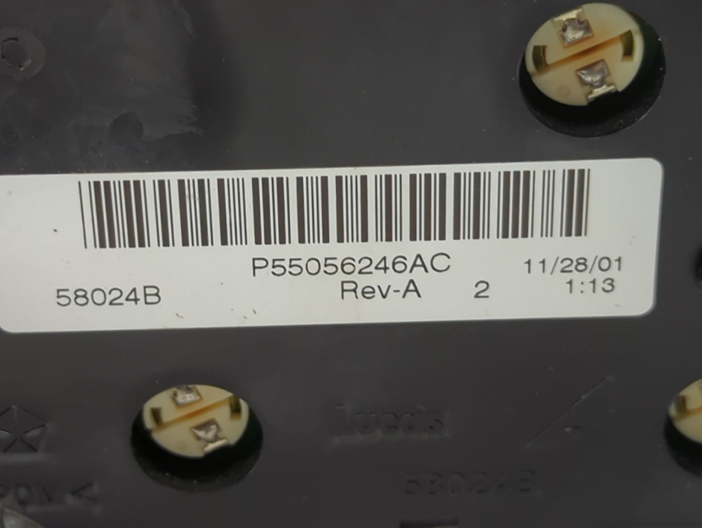 2002 Dodge Ram 1500 Climate Control Module Temperature AC/Heater Replacement P/N:P55056246AC Fits OEM Used Auto Parts - Oemu