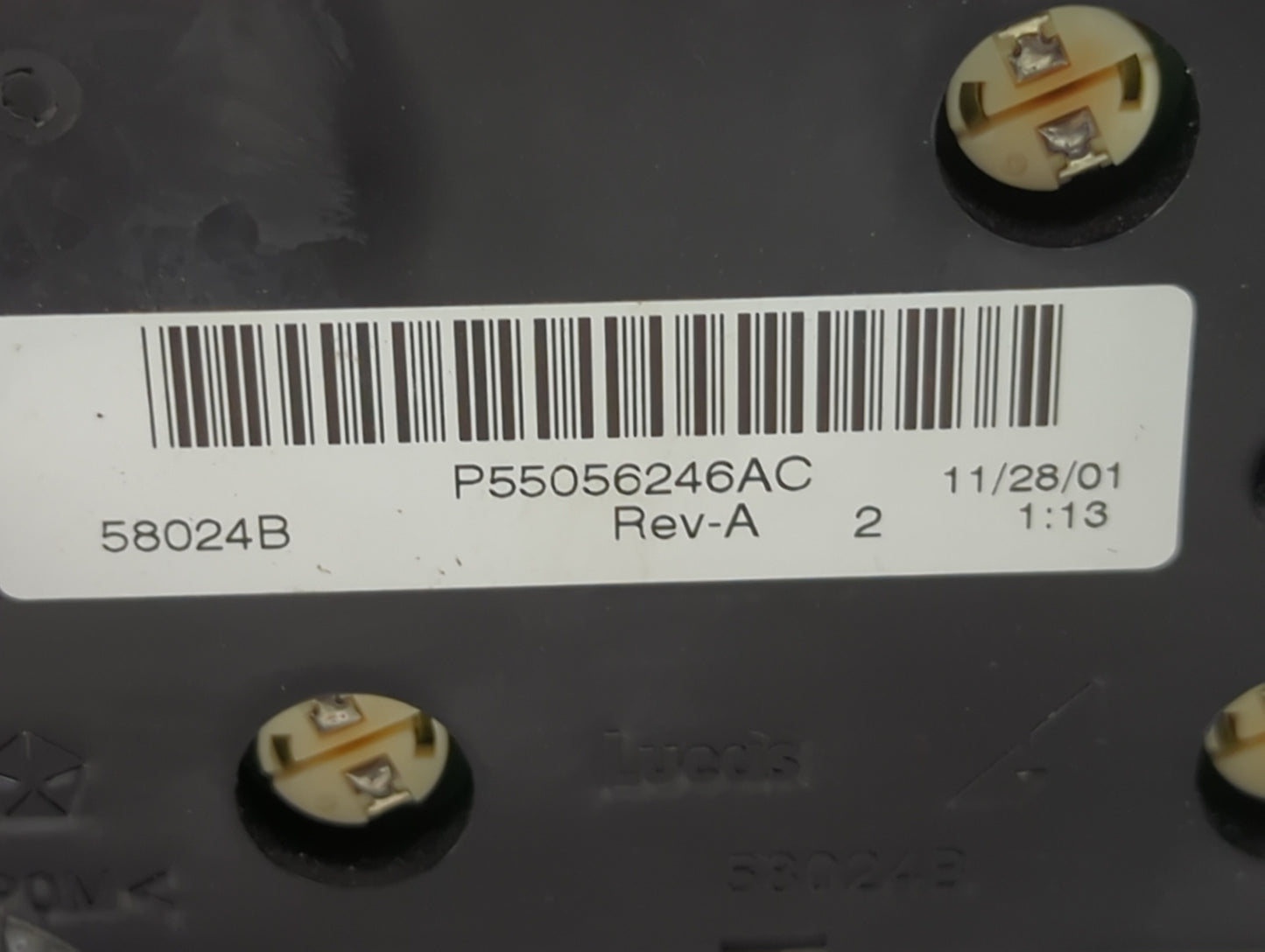 2002 Dodge Ram 1500 Climate Control Module Temperature AC/Heater Replacement P/N:P55056246AC Fits OEM Used Auto Parts - Oemu