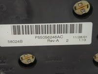 2002 Dodge Ram 1500 Climate Control Module Temperature AC/Heater Replacement P/N:P55056246AC Fits OEM Used Auto Parts - Oemu