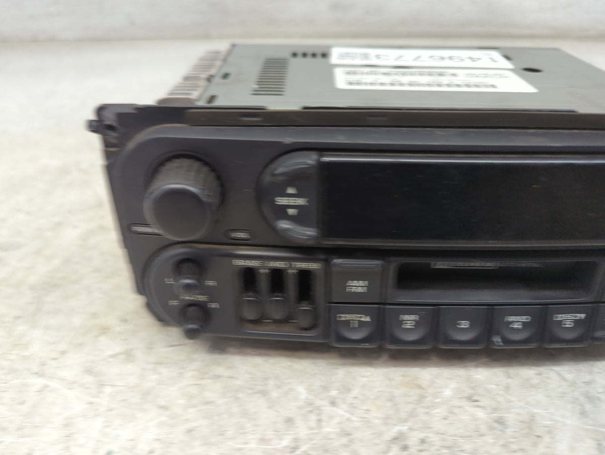 2002-2005 Dodge Ram 1500 Radio AM FM Cd Player Receiver Replacement P/N:P56038598AM Fits Fits 2002 2003 2004 2005 2006 2007 