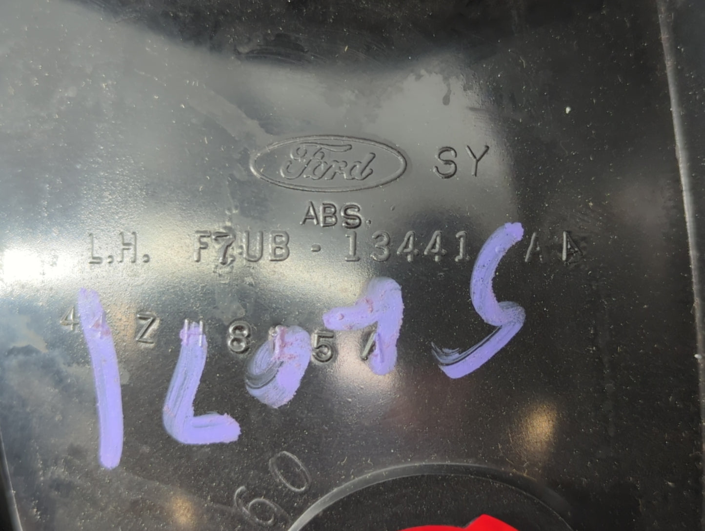 1995-2004 Ford E-150 Tail Light Assembly Driver Left OEM P/N:F7UB-13441-AA Fits OEM Used Auto Parts - Oemusedautoparts1.com
