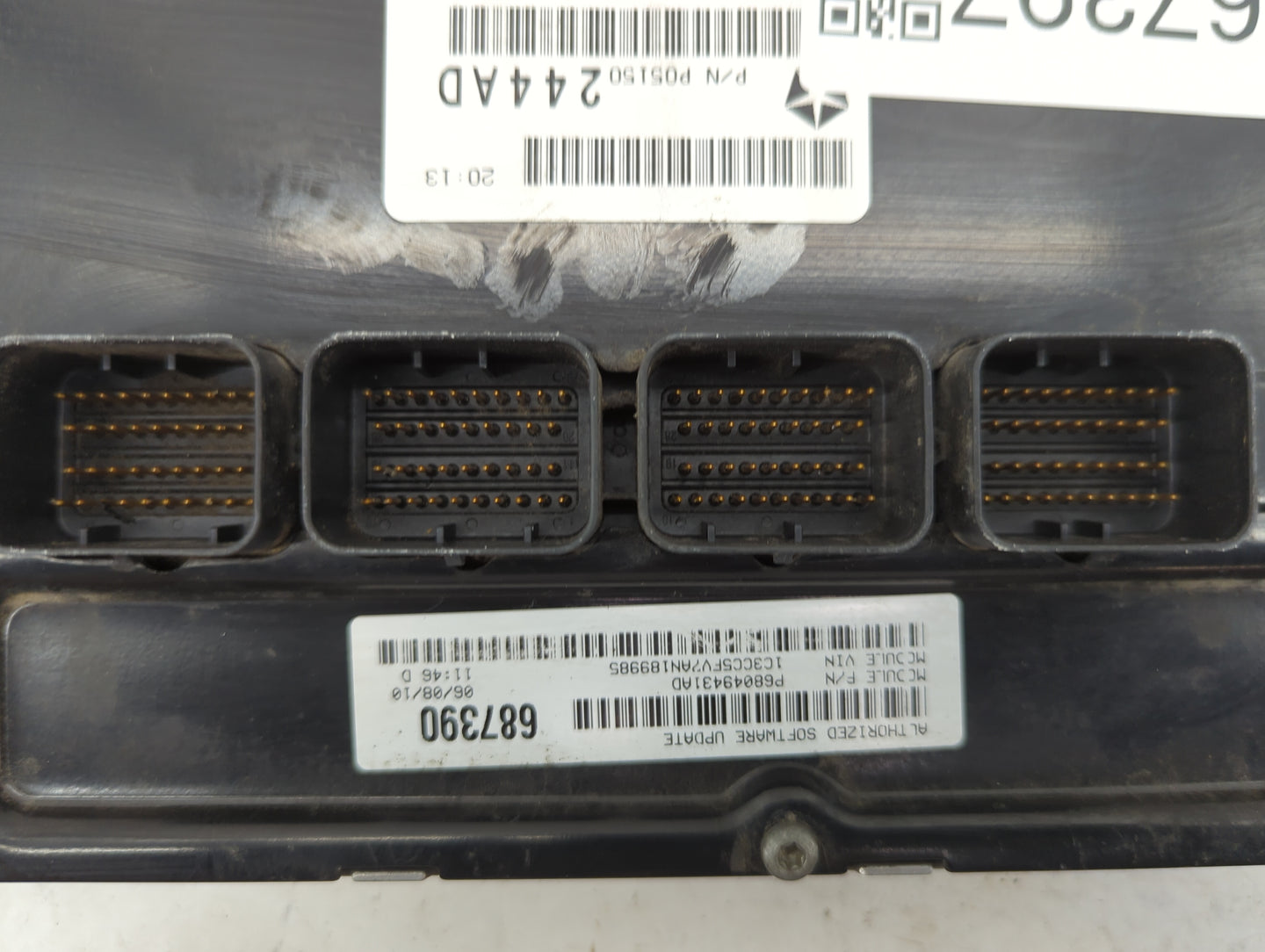 2001-2002 Ford Escape PCM Engine Control Computer ECU ECM PCU OEM P/N:P05150244AD 687390 Fits Fits 2001 2002 OEM Used Auto P