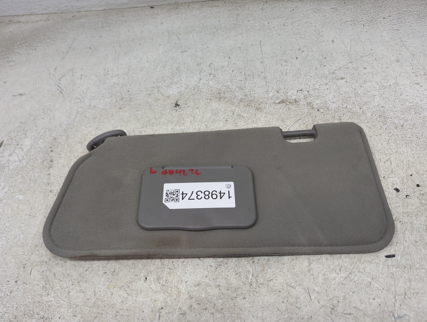 2002 Ford Escape Sun Visor Shade Replacement Driver Left Mirror Fits OEM Used Auto Parts - Oemusedautoparts1.com