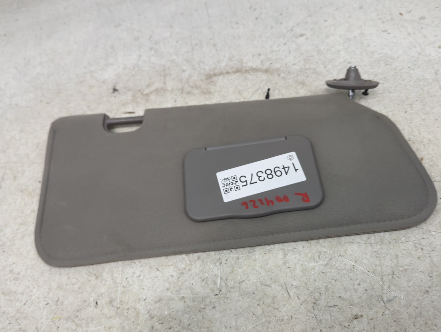 2001-2002 Ford Escape Sun Visor Shade Replacement Passenger Right Mirror Fits Fits 2001 2002 OEM Used Auto Parts - Oemusedau