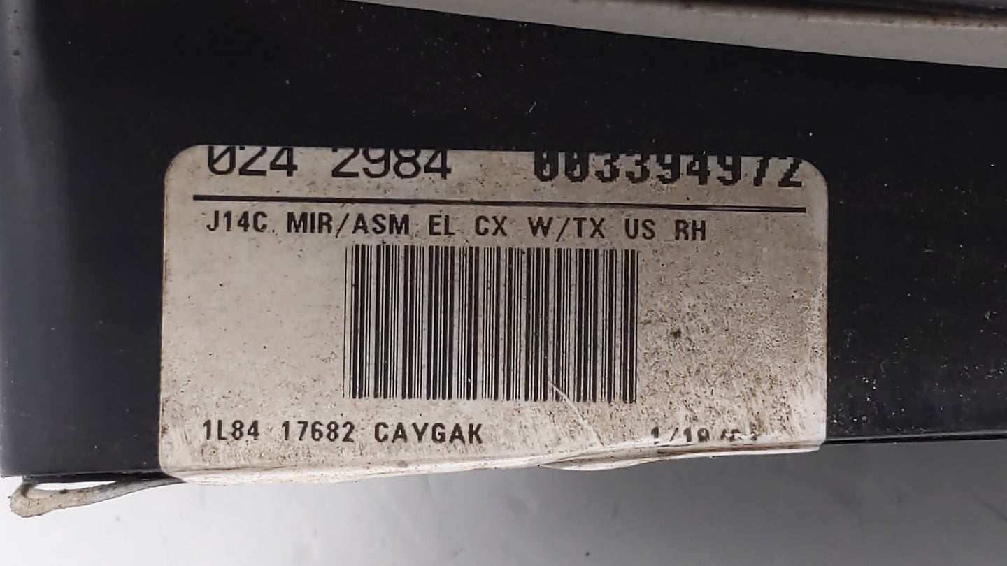 2001-2007 Ford Escape Side Mirror Replacement Passenger Right View Door Mirror P/N:1L84 17682 010911037 Fits OEM Used Auto P