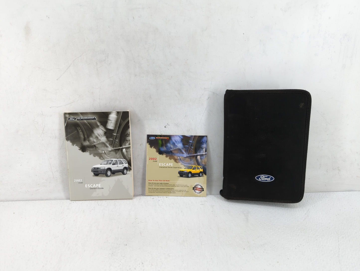 2002 Ford Escape Owners Manual Book Guide OEM Used Auto Parts - Oemusedautoparts1.com