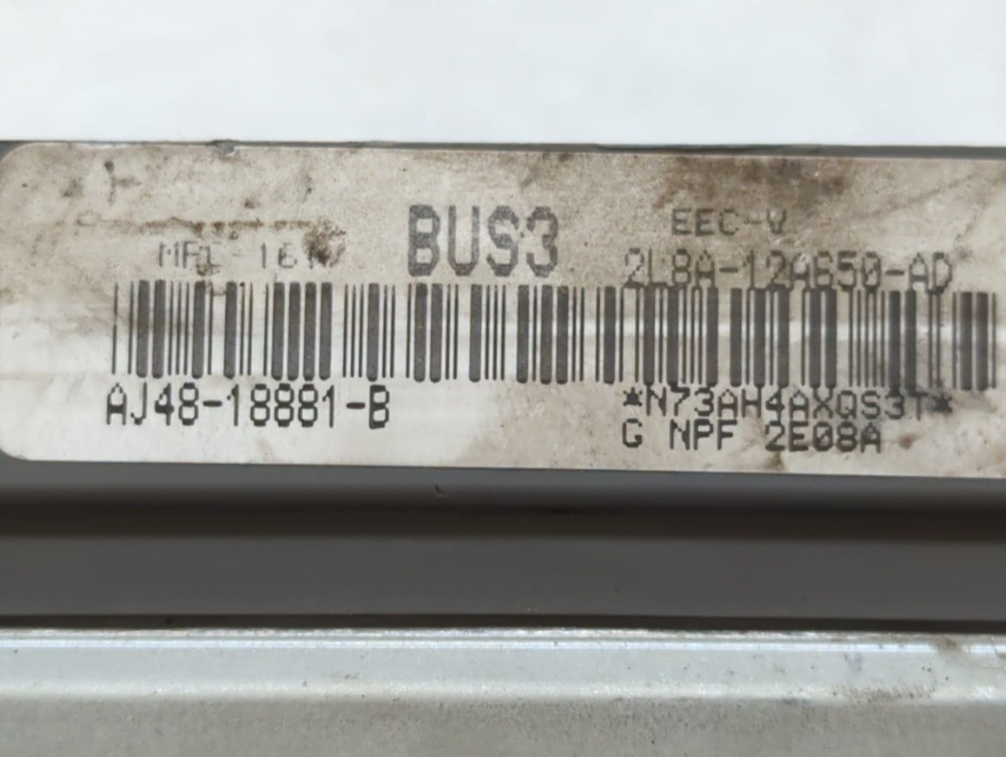 2002 Ford Escape PCM Engine Control Computer ECU ECM PCU OEM P/N:2L8A-12A650-AD Fits OEM Used Auto Parts - Oemusedautoparts1