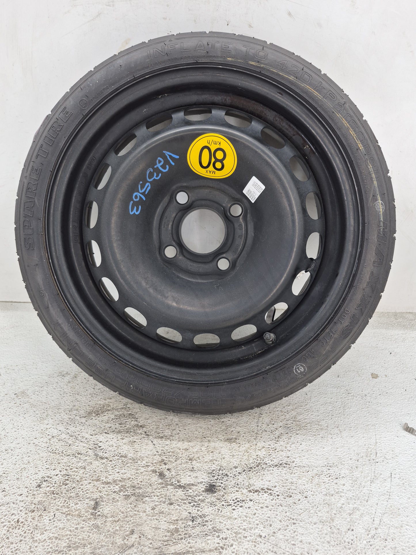 1991-2003 Ford Escort Spare Donut Tire Wheel Rim Oem - Oemusedautoparts1.com