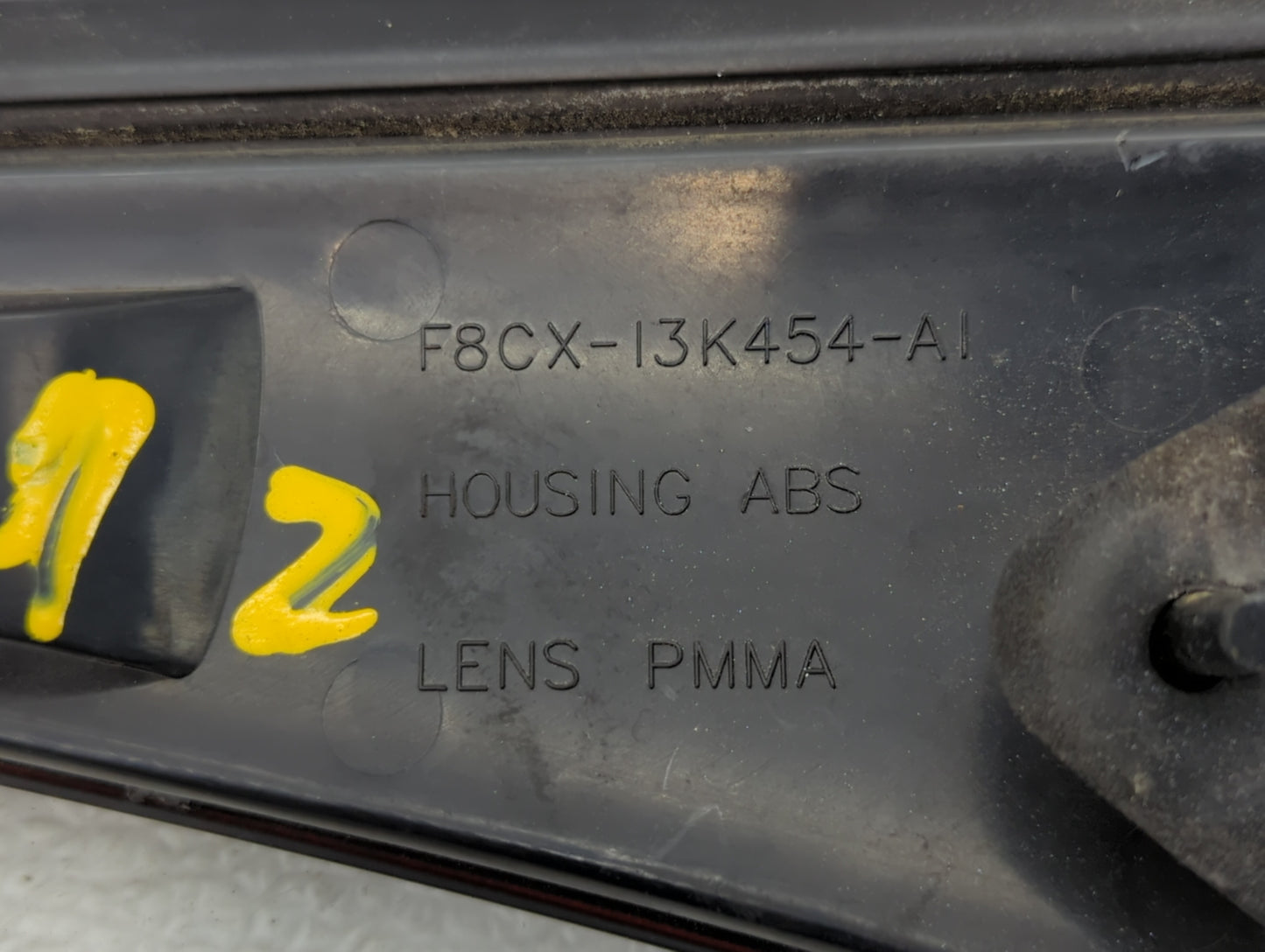 2002 Ford Escort Third Brake Light Tail Light P/N:F8CX-16K454-AI Fits OEM Used Auto Parts - Oemusedautoparts1.com