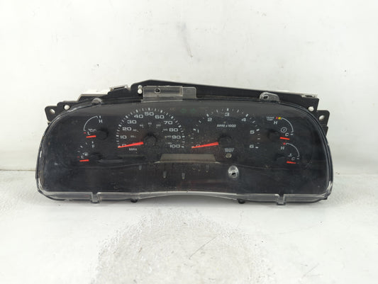 2002 Ford Excursion Instrument Cluster Speedometer Gauges Fits Fits 2003 OEM Used Auto Parts - Oemusedautoparts1.com
