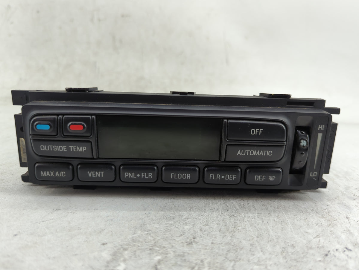 1999-2002 Ford Expedition Climate Control Module Temperature AC/Heater Replacement Fits Fits 1999 2000 2001 2002 OEM Used Au
