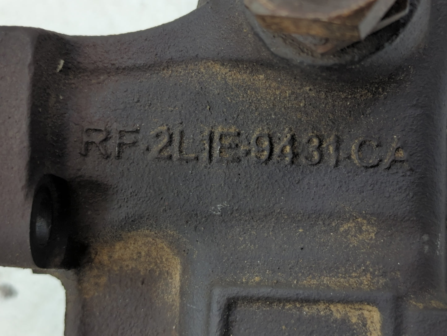 1999 Ford Expedition Turbocharger Exhaust Manifold With Turbo Charger - Oemusedautoparts1.com