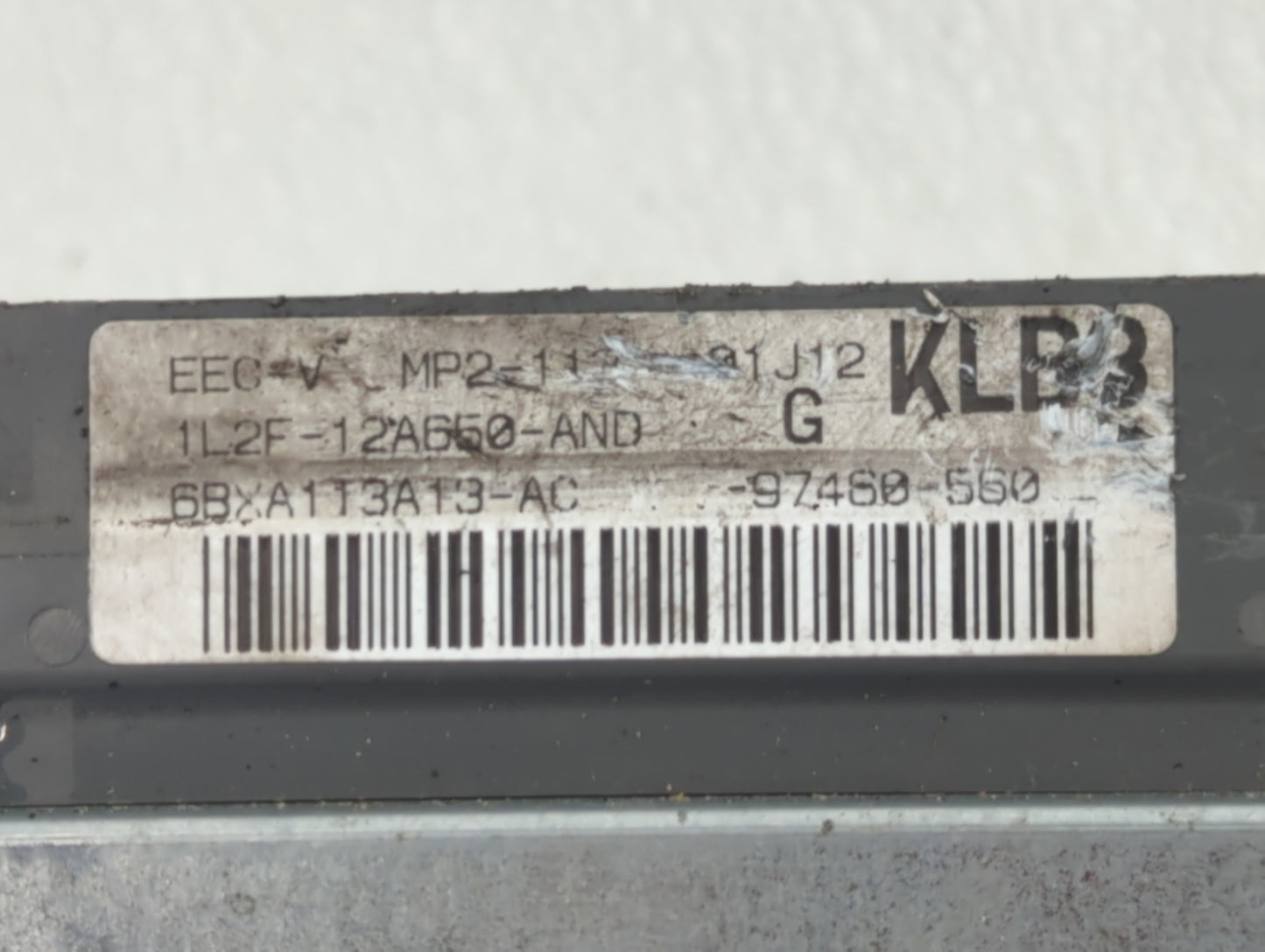 2001-2002 Ford Explorer PCM Engine Control Computer ECU ECM PCU OEM P/N:1L2F-12A650-AND Fits Fits 2001 2002 OEM Used Auto Pa