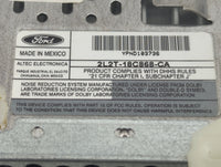 2002-2004 Ford Explorer Radio AM FM Cd Player Receiver Replacement P/N:2L2T-18C868-CA Fits Fits 2002 2003 2004 OEM Used Auto