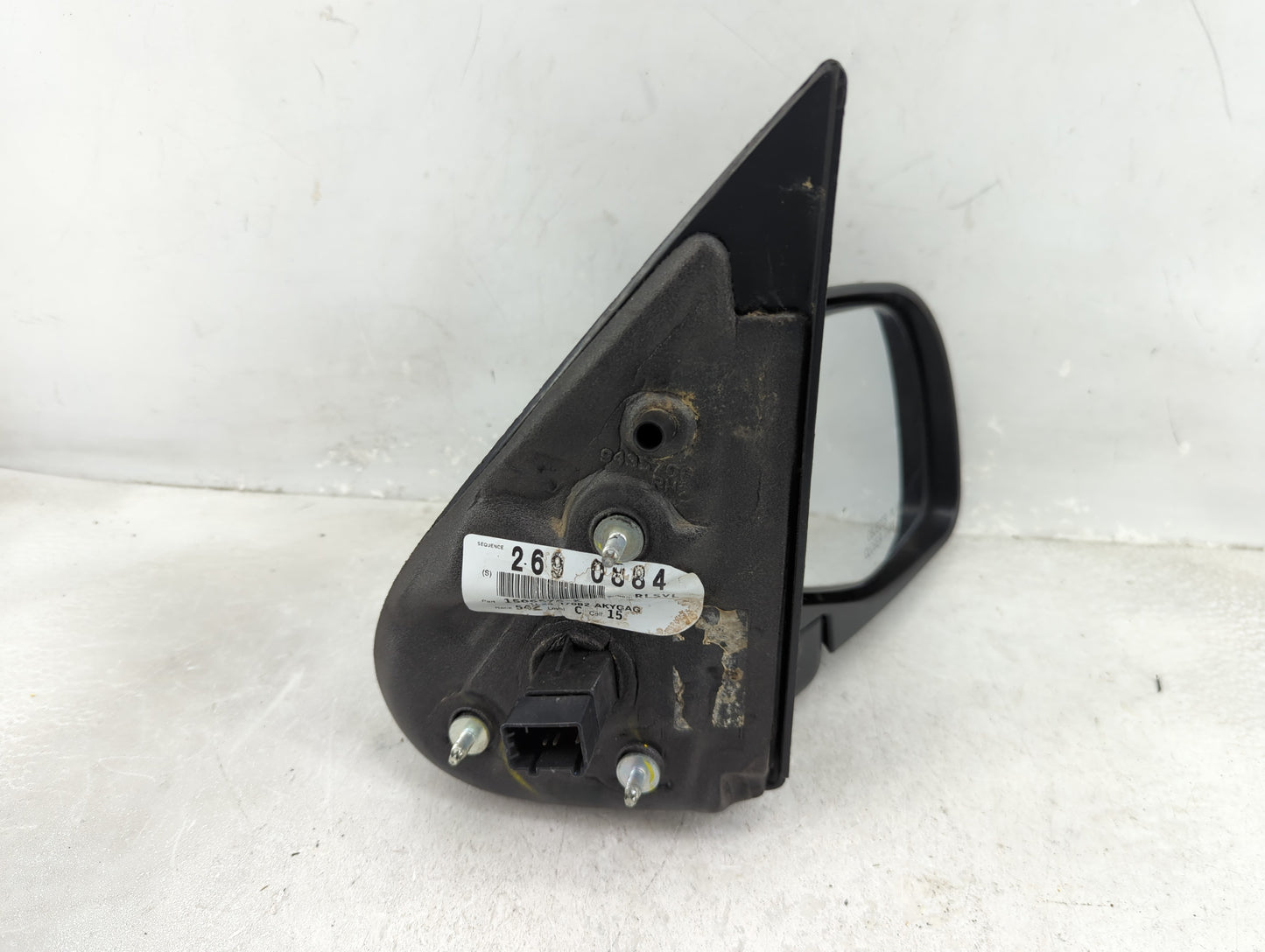 2002-2005 Ford Explorer Driver Left Side View Power Door Mirror Black - Oemusedautoparts1.com