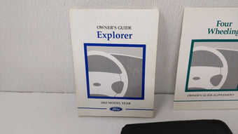 compare product 2002 Ford Explorer Owners Manual Book Guide OEM Used Auto Parts