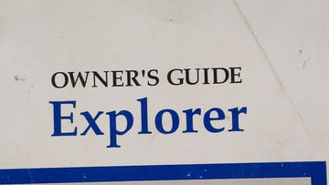 2002 Ford Explorer Owners Manual Book Guide OEM Used Auto Parts