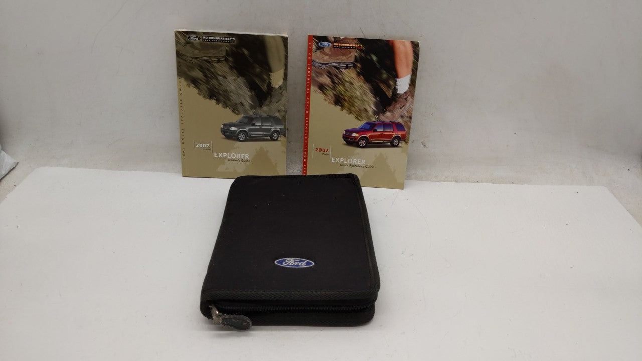 2002 Ford Explorer Owners Manual Book Guide OEM Used Auto Parts - Oemusedautoparts1.com