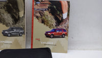 2002 Ford Explorer Owners Manual Book Guide OEM Used Auto Parts - Oemusedautoparts1.com