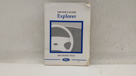 2002 Ford Explorer Owners Manual Book Guide OEM Used Auto Parts - Oemusedautoparts1.com