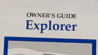 2002 Ford Explorer Owners Manual Book Guide OEM Used Auto Parts - Oemusedautoparts1.com
