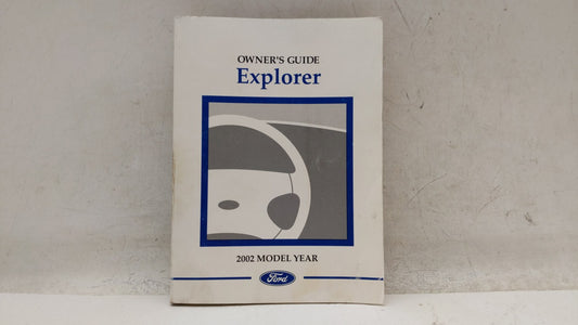 2002 Ford Explorer Owners Manual Book Guide OEM Used Auto Parts - Oemusedautoparts1.com
