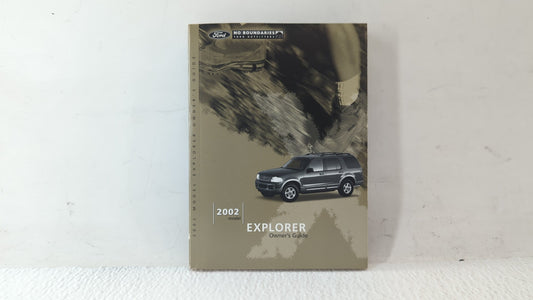 2002 Ford Explorer Owners Manual Book Guide OEM Used Auto Parts - Oemusedautoparts1.com
