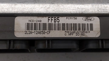 2002 Ford Explorer PCM Engine Control Computer ECU ECM PCU OEM P/N:2L2A-12A650-CF Fits OEM Used Auto Parts