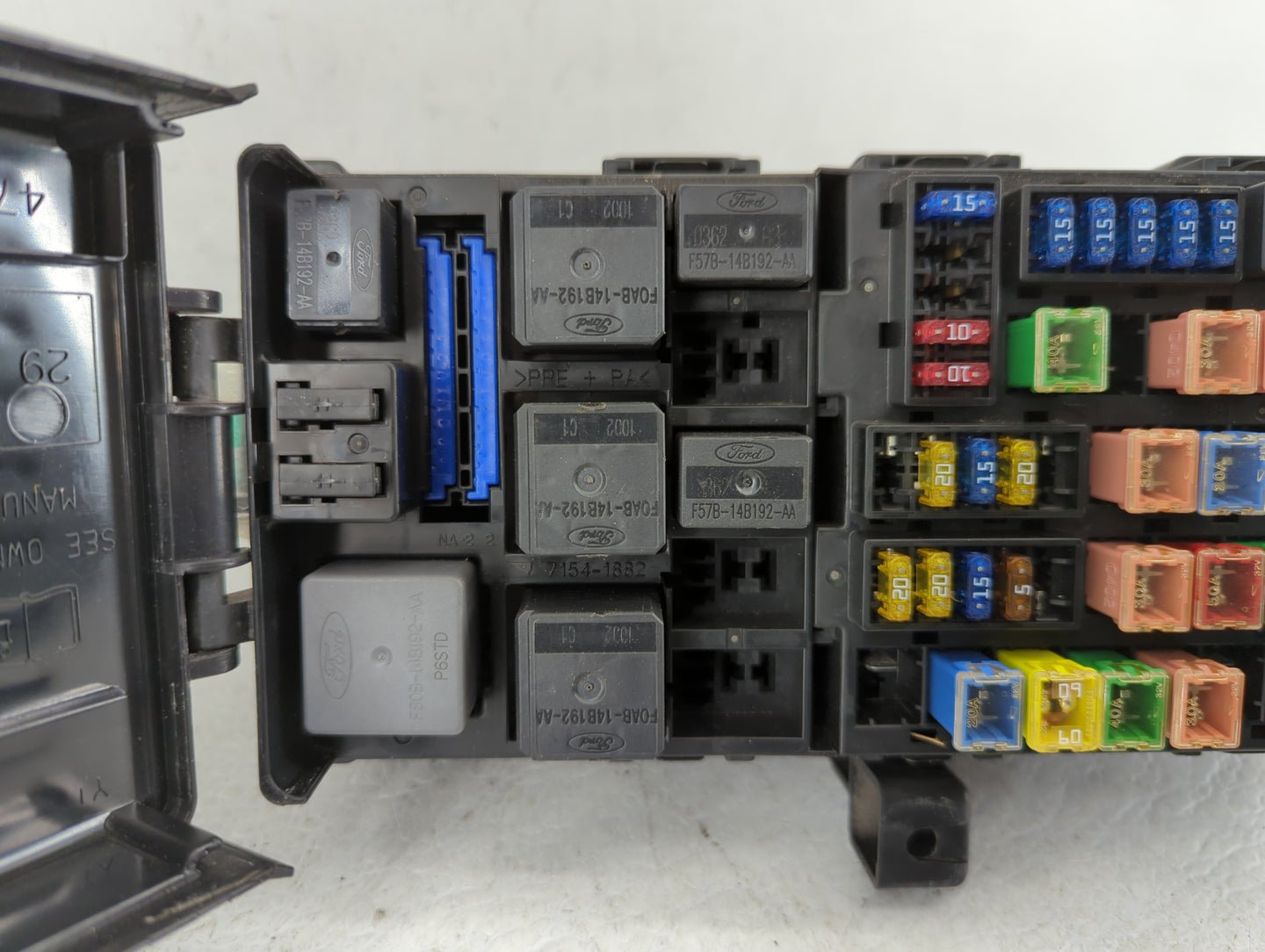 2002-2010 Ford Explorer Fusebox Fuse Box Panel Relay Module P/N:1L2T14398AM Fits Fits 2002 2003 2004 2005 2006 2007 2008 200