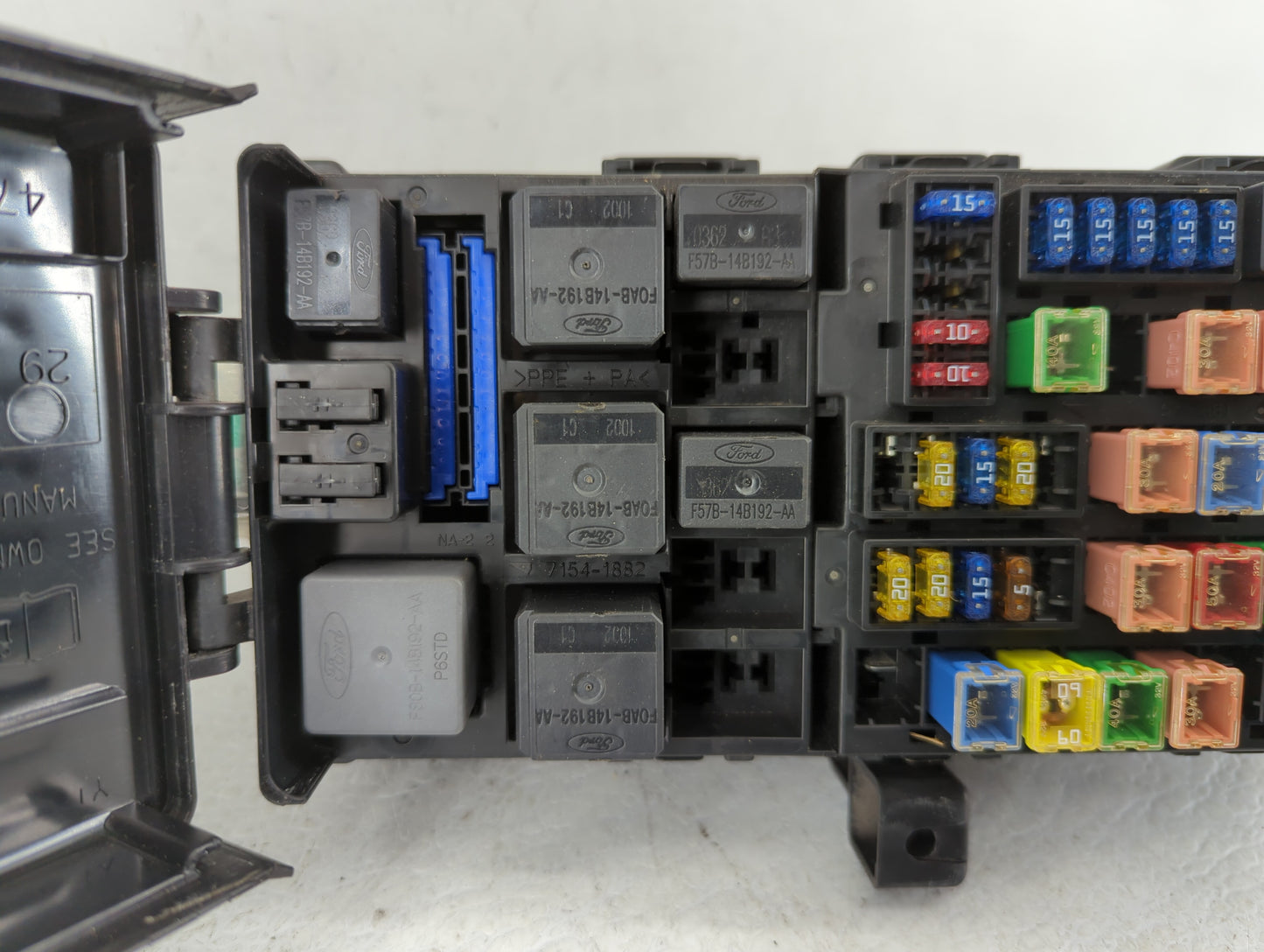 2002-2010 Ford Explorer Fusebox Fuse Box Panel Relay Module P/N:1L2T14398AM Fits Fits 2002 2003 2004 2005 2006 2007 2008 200