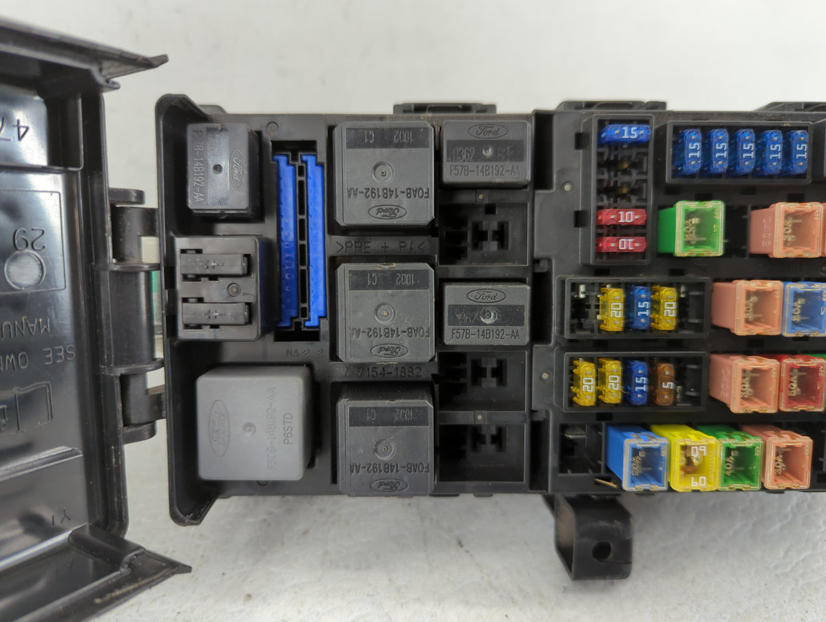 2002-2010 Ford Explorer Fusebox Fuse Box Panel Relay Module P/N:1L2T14398AM Fits Fits 2002 2003 2004 2005 2006 2007 2008 200