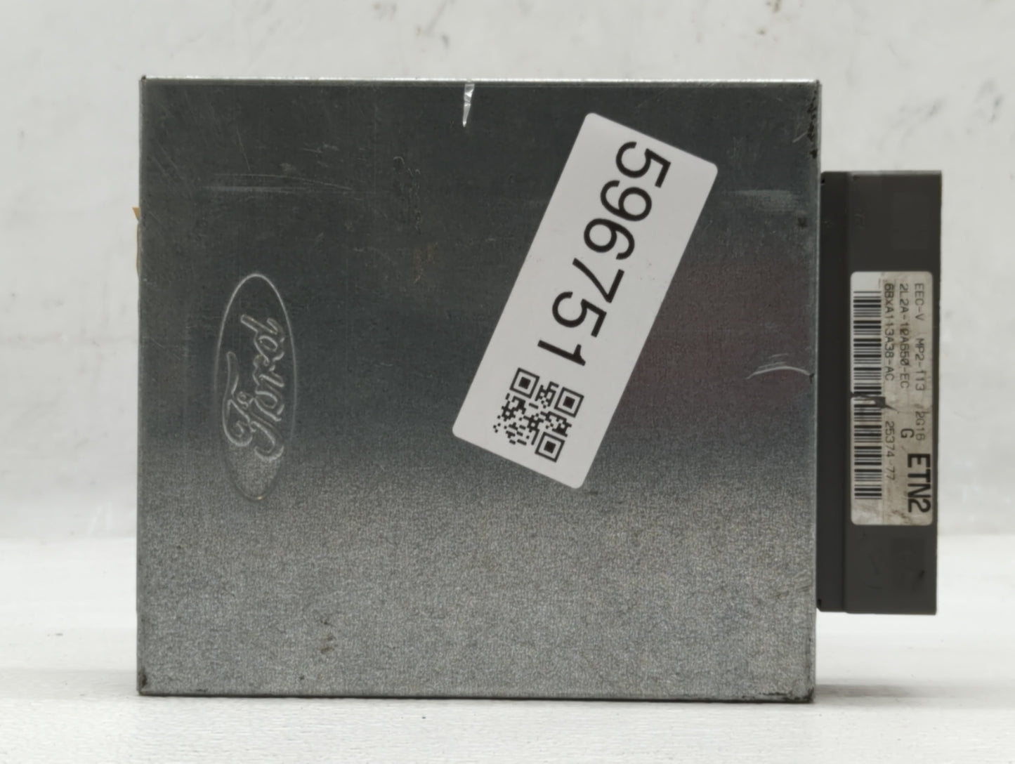 2002 Ford Explorer PCM Engine Control Computer ECU ECM PCU OEM P/N:2L2A-12A650-EC Fits OEM Used Auto Parts - Oemusedautopart