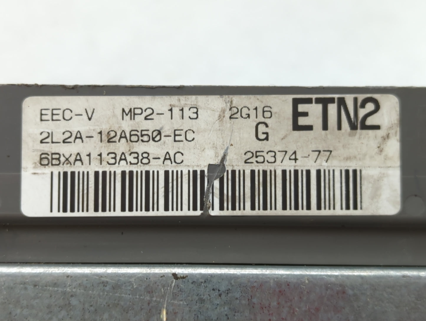 2002 Ford Explorer PCM Engine Control Computer ECU ECM PCU OEM P/N:2L2A-12A650-EC Fits OEM Used Auto Parts - Oemusedautopart
