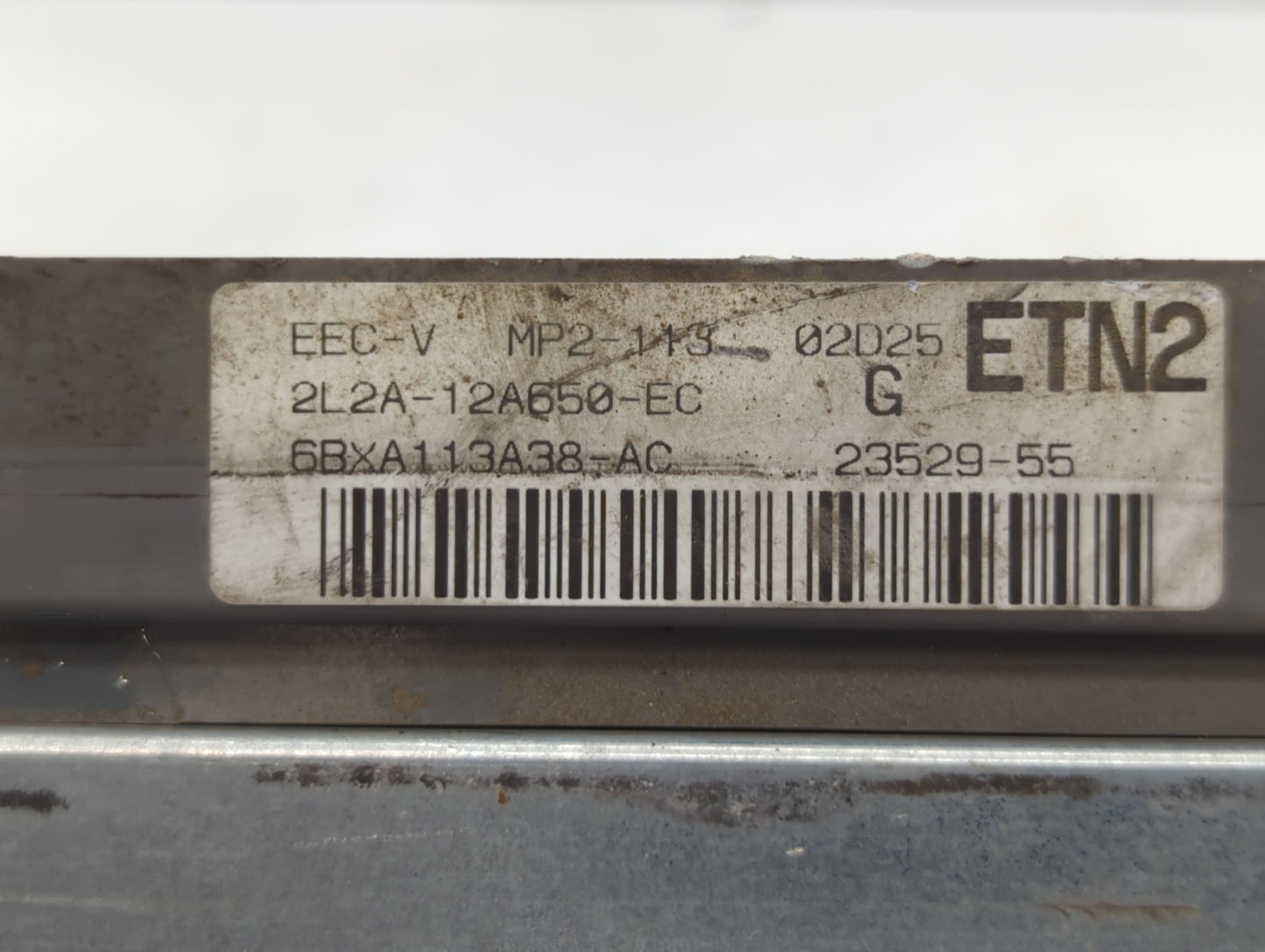 2002 Ford Explorer PCM Engine Control Computer ECU ECM PCU OEM P/N:2L2A-12A650-EC Fits OEM Used Auto Parts - Oemusedautopart