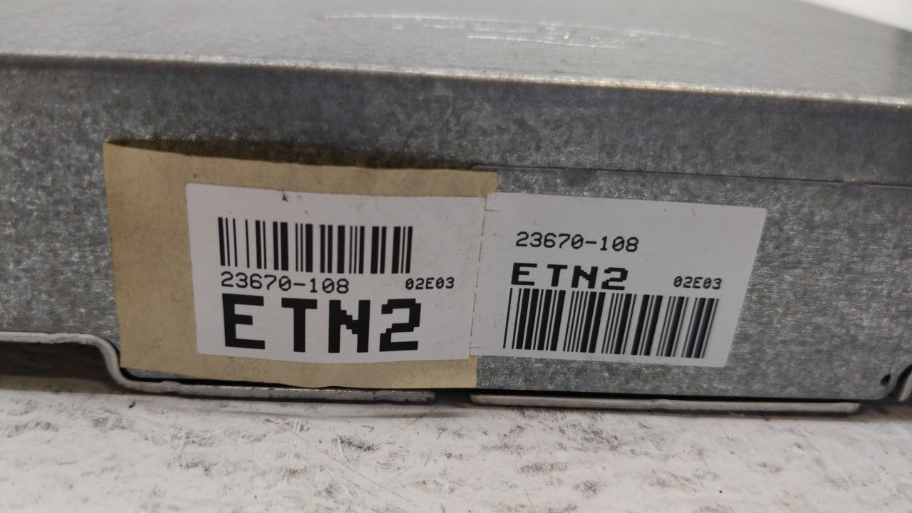 2002 Ford Explorer Sport PCM Engine Control Computer ECU ECM PCU OEM P/N:2L2A-12A650-EC Fits OEM Used Auto Parts - Oemusedau