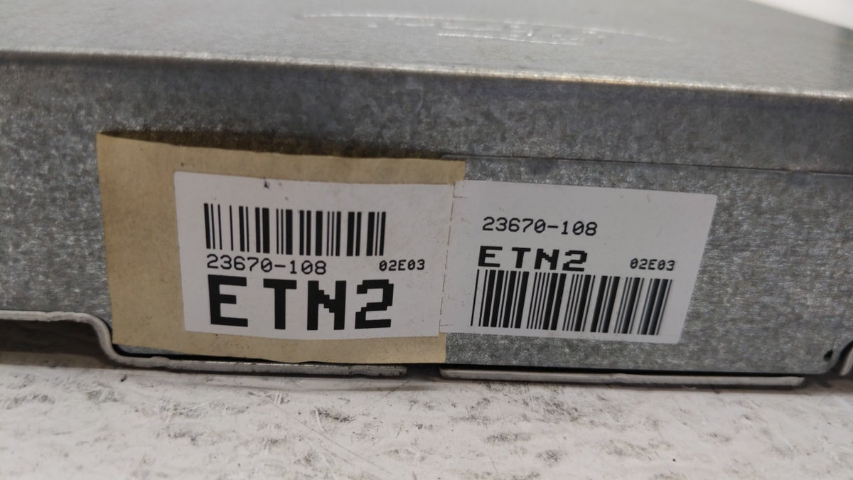 2002 Ford Explorer Sport PCM Engine Control Computer ECU ECM PCU OEM P/N:2L2A-12A650-EC OEM Used Auto Parts - Oemusedautopar