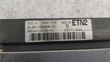 2002 Ford Explorer Sport PCM Engine Control Computer ECU ECM PCU OEM P/N:2L2A-12A650-EC Fits OEM Used Auto Parts
