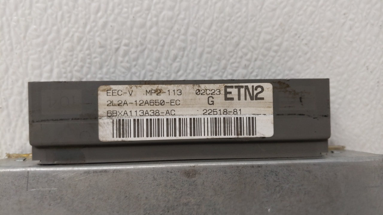 2002 Ford Explorer Sport PCM Engine Control Computer ECU ECM PCU OEM P/N:2L2A-12A650-EC Fits OEM Used Auto Parts - Oemusedau