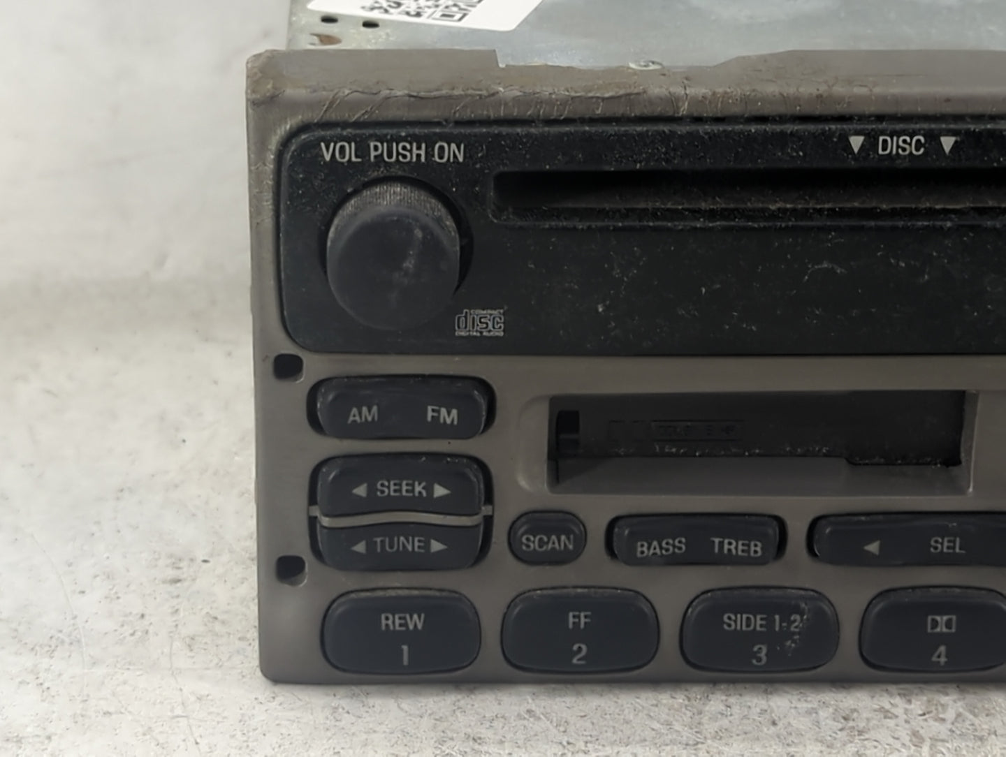 2002 Ford Explorer Sport Trac Radio AM FM Cd Player Receiver Replacement P/N:A11320877 A11334284 Fits OEM Used Auto Parts - 